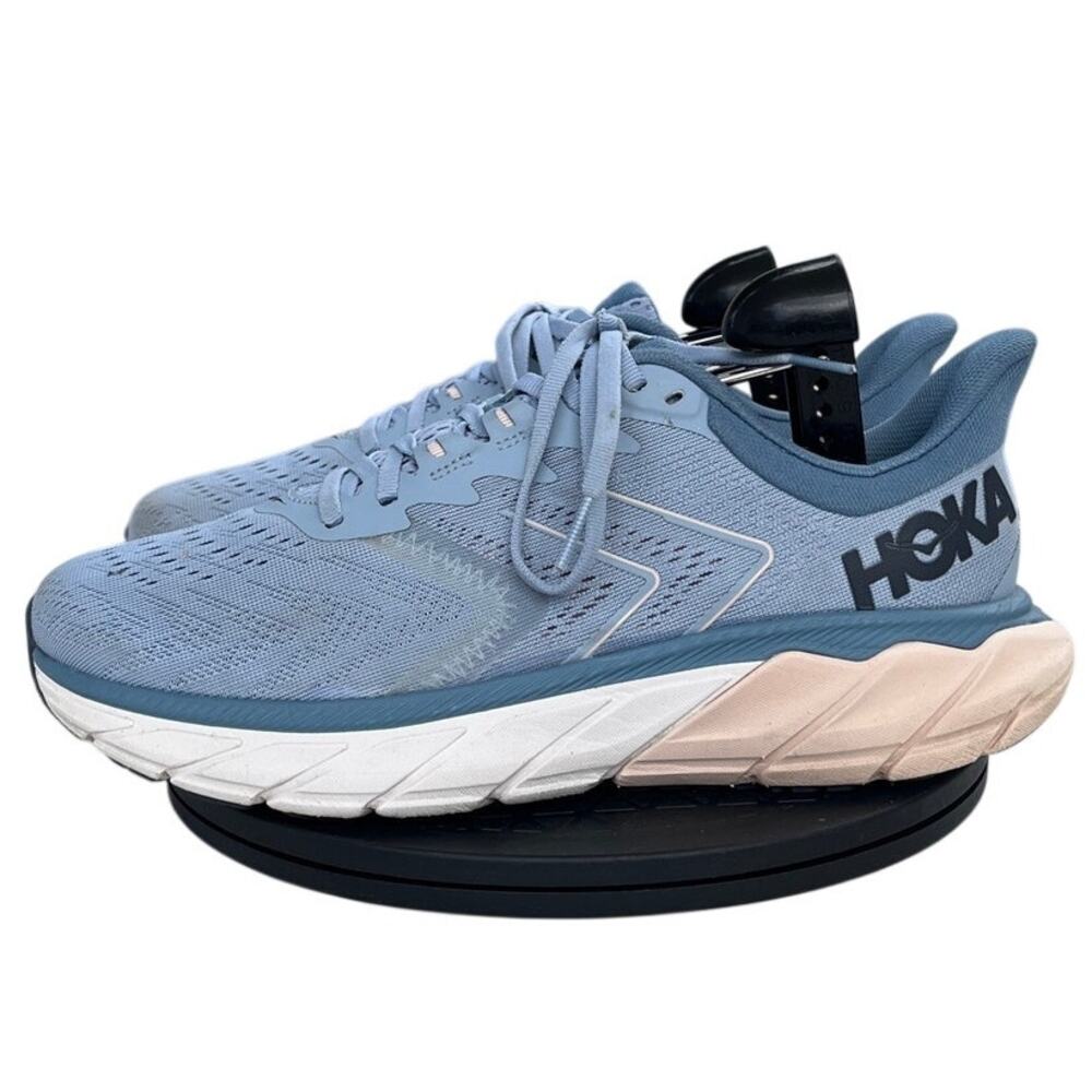 Womens Hoka One One Arahi 5 1115012BFPB Mesh Athletic Sneaker Shoes SZ 9.5B Blue